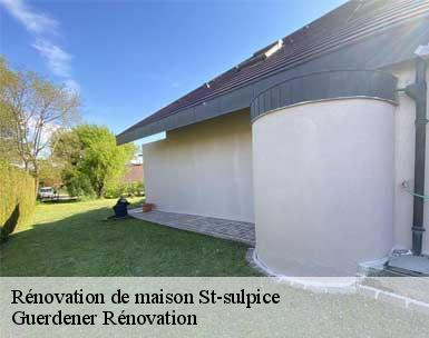 Rénovation de maison  st-sulpice-1025 Guerdener Rénovation 