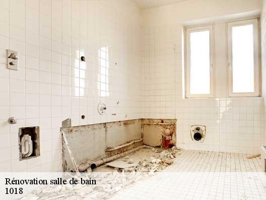 Rénovation salle de bain  1018