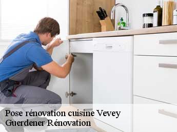 Pose rénovation cuisine  vevey-1800 Guerdener Rénovation 