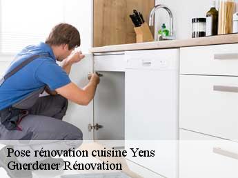 Pose rénovation cuisine  yens-1169 Guerdener Rénovation 
