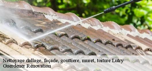 Nettoyage dallage, façade, gouttiere, muret, toiture  lutry-1095 Guerdener Rénovation 
