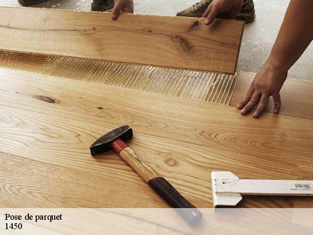 Pose de parquet  1450