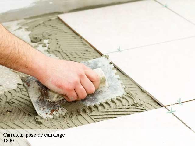 Carreleur pose de carrelage  1800