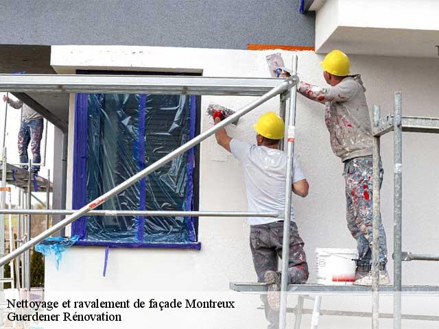 Nettoyage et ravalement de façade montreux-1820 Guerdener Rénovation