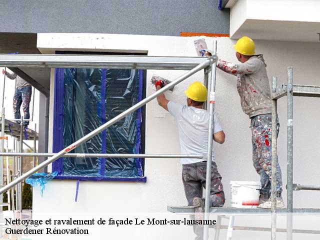 Nettoyage et ravalement de façade  le-mont-sur-lausanne-1052 Guerdener Rénovation 